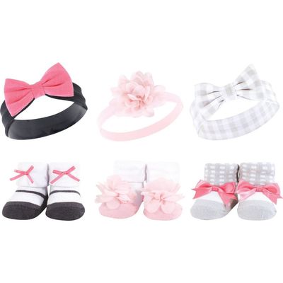Hudson Baby Hudson Baby Headband and Socks Giftset
