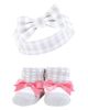 Hudson Baby Hudson Baby Headband and Socks Giftset - 5