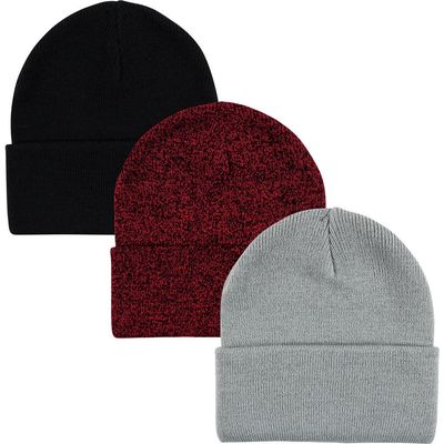 Hudson Baby Hudson Baby Knitted Fold-Over Beanies