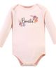 Hudson Baby Hudson Baby Little Soft Cotton Long-Sleeve One-Piece 3Pk - 3