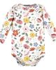 Hudson Baby Hudson Baby Little Soft Cotton Long-Sleeve One-Piece 3Pk - 5