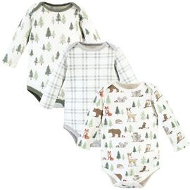 Hudson Baby Hudson Baby Quilted Long-Sleeve Cotton One-Piece