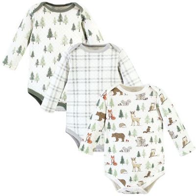 Hudson Baby Hudson Baby Quilted Long-Sleeve Cotton One-Piece