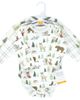 Hudson Baby Hudson Baby Quilted Long-Sleeve Cotton One-Piece - 2