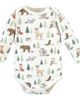 Hudson Baby Hudson Baby Quilted Long-Sleeve Cotton One-Piece - 3
