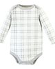 Hudson Baby Hudson Baby Quilted Long-Sleeve Cotton One-Piece - 4