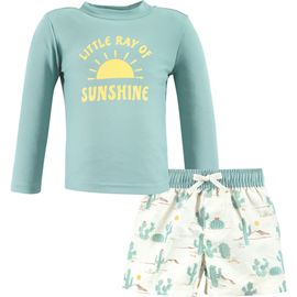 Hudson Baby Hudson Baby Swim Rashguard Set