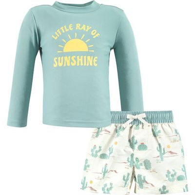 Hudson Baby Hudson Baby Swim Rashguard Set