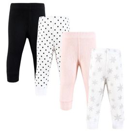 Hudson Baby Hudson Baby Warm Slim-Fit Ankle Pants 4-Piece Set