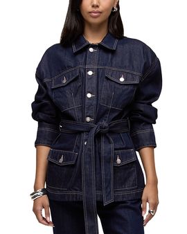 Hudson Hudson Anya Belted Denim Jacket
