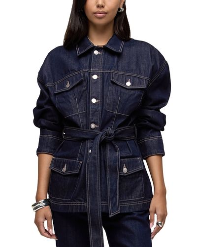 Hudson Hudson Anya Belted Denim Jacket