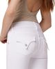 Hudson Hudson Beth Mid Rise Baby Bootcut Jeans in White - 4