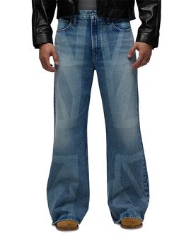Hudson Hudson Luca Wide Leg Cotton 32 Jeans in Palace