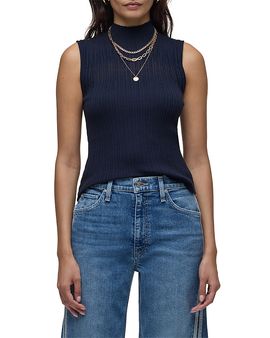 Hudson Hudson Mock Neck Sweater Tank Top