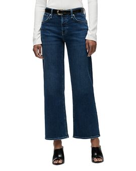 Hudson Hudson Rosie High Rise Ankle Wide Leg Jeans in Fusion