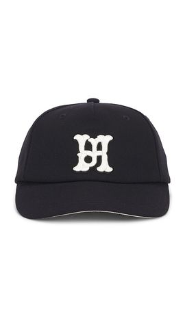 Hudson Jeans Hudson Jeans 3d Embroidered Logo Peaked Baseball Cap