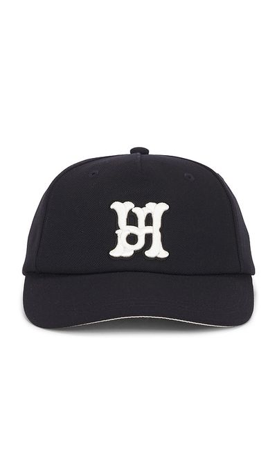 Hudson Jeans Hudson Jeans 3d Embroidered Logo Peaked Baseball Cap