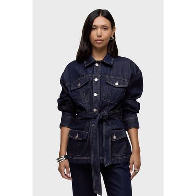 Hudson Jeans Hudson Jeans Anya Belted Denim Jacket