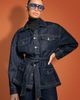 Hudson Jeans Hudson Jeans Anya Belted Denim Jacket - 2