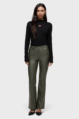 Hudson Jeans Hudson Jeans Barbara Vegan Leather Bootcut Pants