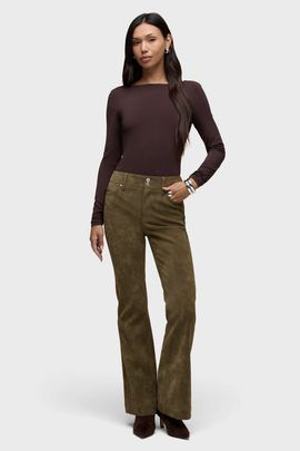 Hudson Jeans Hudson Jeans Dani Faux Suede Flare