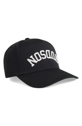 Hudson Jeans Hudson Jeans Embroidered Reverse Logo Snapback Ball Cap