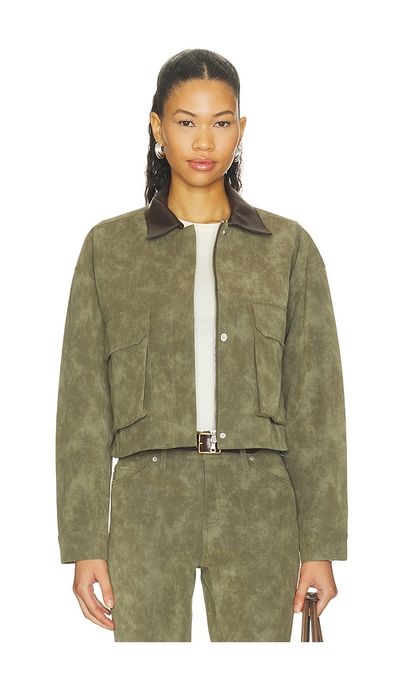 Hudson Jeans Hudson Jeans Faux Suede Chore Jacket