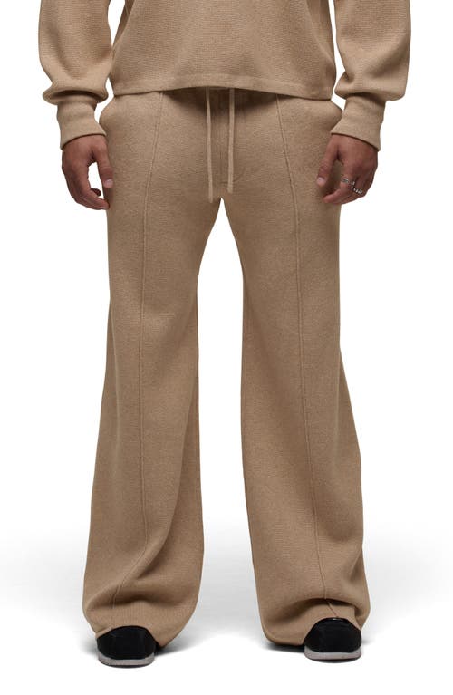 Hudson Jeans Hudson Jeans Foldout Wide Leg Cotton and Cashmere Sweatpants