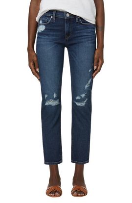 Hudson Jeans Hudson Jeans Jeans Nico Distressed Crop Straight Leg Jeans