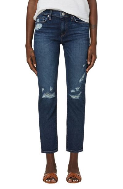 Hudson Jeans Hudson Jeans Jeans Nico Distressed Crop Straight Leg Jeans