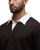 Hudson Jeans Hudson Jeans Long Sleeve Contrast Polo - 4