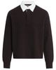 Hudson Jeans Hudson Jeans Long Sleeve Contrast Polo - 5