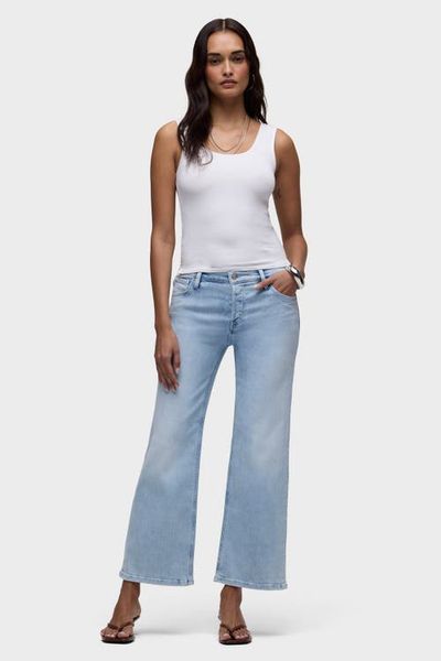 Hudson Jeans Hudson Jeans Rosie Covered Button Fly Wide Leg