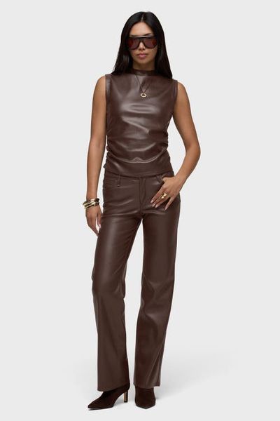 Hudson Jeans Hudson Jeans Rosie Vegan Leather Wide Leg
