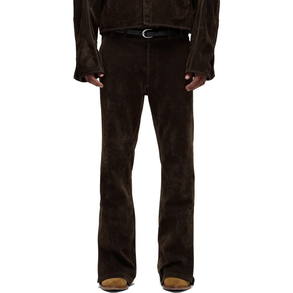 Hudson Jeans Hudson Jeans Walker Faux Suede Trousers