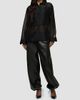 Hudson Jeans Hudson Jeans Women's Sheer Oversized Button-Front Shirt - 2