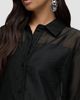 Hudson Jeans Hudson Jeans Women's Sheer Oversized Button-Front Shirt - 6