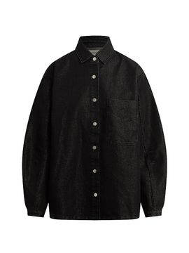 Hudson Jeans Women's Cotton-Blend Barrel-Sleeve Jacket