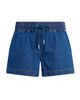 Hudson Jeans Women's Cotton-Blend Denim Mid-Rise Drawstring Shorts - 1