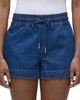 Hudson Jeans Women's Cotton-Blend Denim Mid-Rise Drawstring Shorts - 7