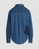 Hudson Jeans Women's Embroidered Palm Oversized Button-Front Denim Shirt - 3