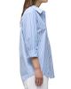 Hudson Jeans Women's Oversized Striped Button-Front Shirt - 5