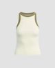 Hudson Jeans Women's Rib-Knit Racer Tank Top - 8