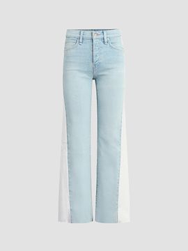 Hudson Jeans Women's Rosie Spliced Wide-Leg Ankle Jeans