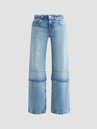 Hudson Jeans Women's Rylee Straight-Leg Layered Jeans