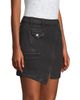 Hudson Jeans Women's Zippered Asymmetrical Moto Skirt - 4