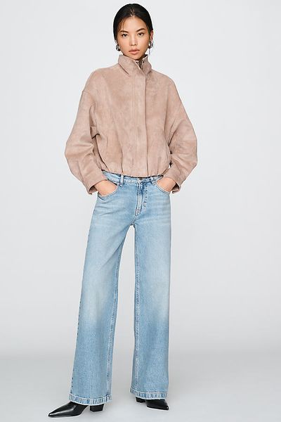 Hudson Rylee Loose Mid Rise Wide Leg Jeans
