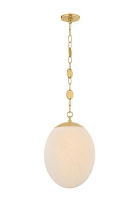 Hudson Valley Lighting Nell Etched Cloud Glass Pendant