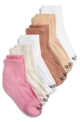 Hue Hue 6-Pack Mini Crew Socks