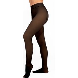 Hue Hue Faux Sheer Fleece Lined Tights